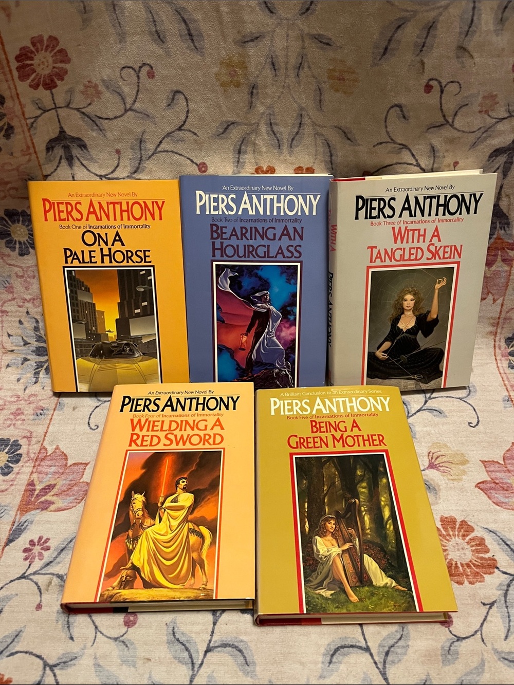 Incarnations of Immortality series by Piers Anthony